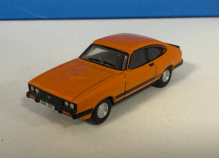 OO Gauge - Ford Capri MK3 Signal Orange - Oxford 1/76 Scale