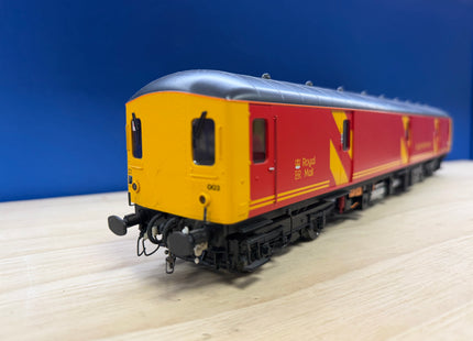 Heljan Class 128 O Gauge Royal Mail Parcels Red DCC Fitted Lenz Decoder