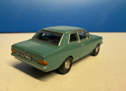 OO Gauge - Oxford Diecast Peacock Blue Vauxhall Viva HB - 1:76 Scale