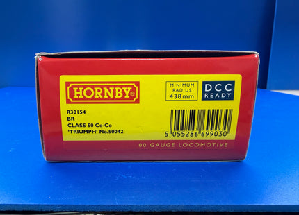 Hornby BR Blue Class 50 ‘Triumph’ No.50042 DCC Ready. (1031)
