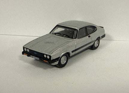 OO Gauge - Ford Capri MK3 Strato Silver - Oxford 1/76 Scale