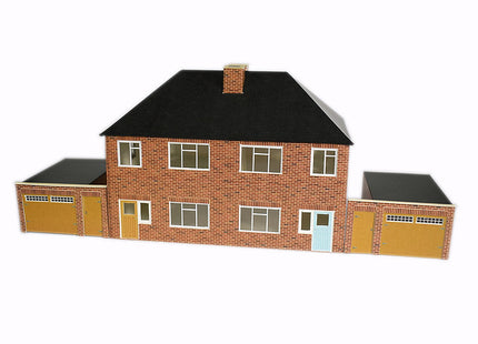 BARGAIN - 1950s Semi-Detached House Card Kit (OO Gauge)
