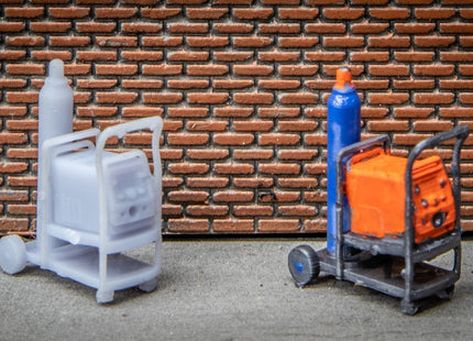 Portable Welder on Trolley - O Gauge