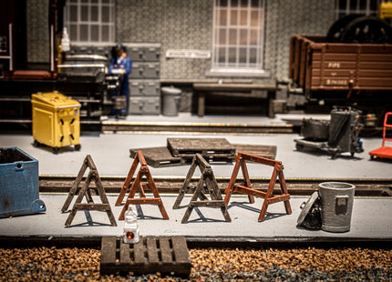 Workshop Trestles - O Gauge (Pack of 4)