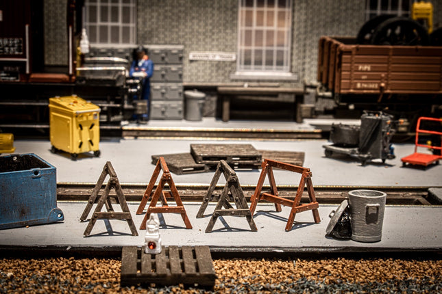 Workshop Trestles - O Gauge (Pack of 4)
