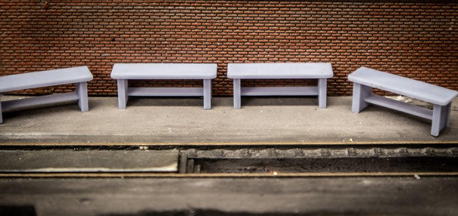 Workshop Benches - TT:120 Scale (Pack of 4)
