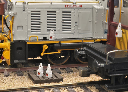 Detailed BR Oil Type Tail Lamps (kit L1) - WITH CRYSTALS - OO Gauge (Pack of 6)