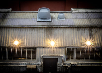 Industrial/Depot Roof Vents - OO Gauge (Pack of 4)
