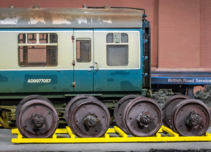 BR Coach Wheelsets - Mk1 Commonwealth Bogie - OO Gauge (Pack of 4)