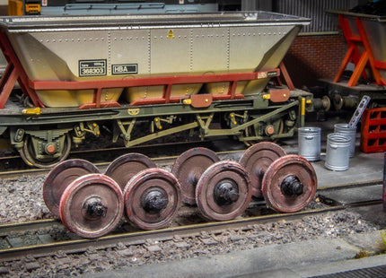 HAA Wagon Wheelsets - OO Gauge (Pack of 4)