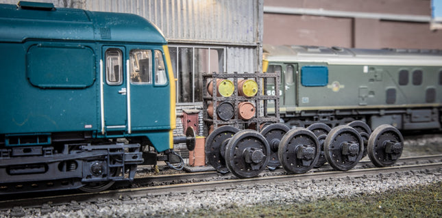 Class 24 / 25 Locomotive Wheelsets - OO Gauge (Pack of 4)