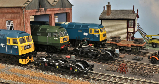 Class 47 / Brush Type 4 Detailed Static Bogie - TT:120 Scale