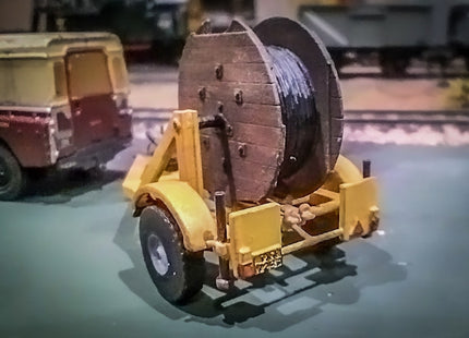 Cable Drum Trailer - O Gauge
