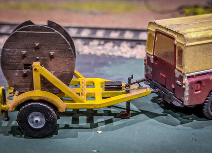 Cable Drum Trailer - O Gauge