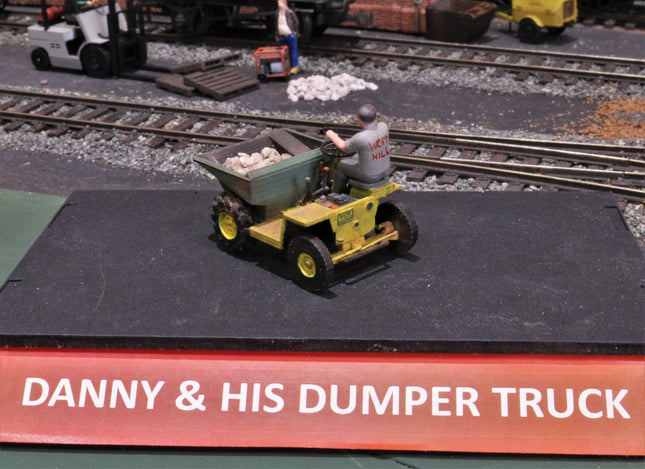 Danny on his Dumper Truck - TT:120 Scale