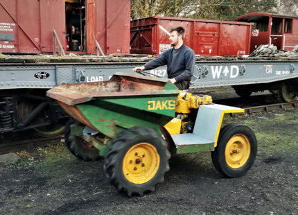 Danny on his Dumper Truck - TT:120 Scale