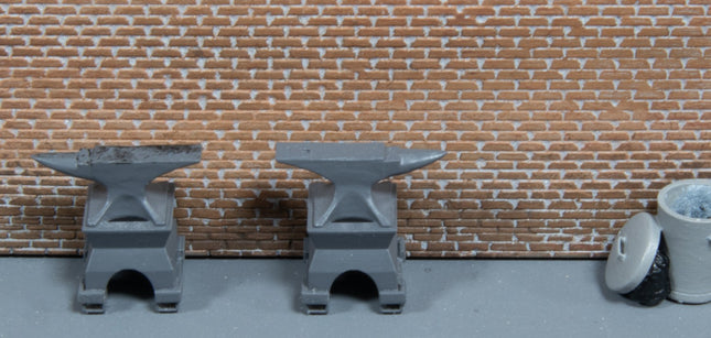Workshop Anvils - OO Gauge (Pack of 2)