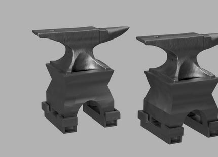 Workshop Anvils - OO Gauge (Pack of 2)