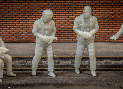 Pack Of Detailed Workshop Workers