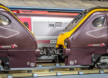 Hunt Magnetic Couplings ELITE - Dellner Pivoting Multiple Working Couplings For Class 220/221 "Voyager"- OO Gauge (2 Pairs)