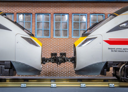 Hunt Magnetic Couplings ELITE - Dellner Pivoting Multiple Working Couplings For Hornby Hitachi Class 800 - OO Gauge (2 Pairs)