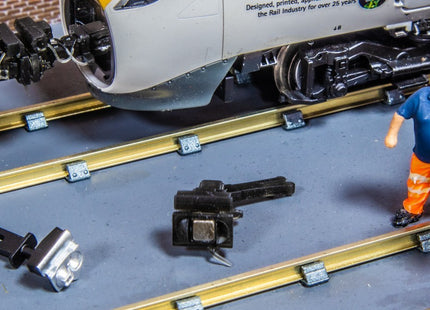 Hunt Magnetic Couplings ELITE - Dellner Pivoting Multiple Working Couplings For Hornby Hitachi Class 800 - OO Gauge (2 Pairs)
