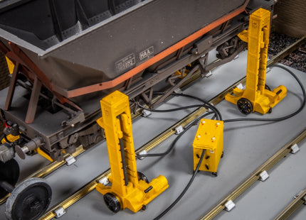 15 Ton Vehicle Lifting Jack Set for Wagons and Carriages - OO Gauge