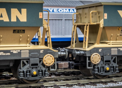 Hunt Magnetic Couplings ELITE - Pivoting Couplings For Hornby/Lima PGA Wagons - OO Gauge
