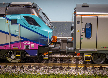 Hunt Magnetic Couplings - Dapol Class 68 to TPE Mk5 Set 2 Pairs of Couplings (2 Pairs)