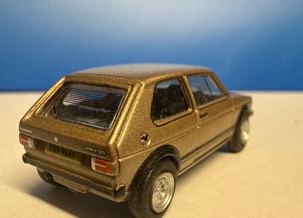 OO Gauge - Copper Brown VW Golf GTI - Oxford 1/76 Scale