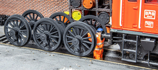 Class 08/09/10 Shunting Locomotive Wheelsets - N Gauge (Pack of 3)