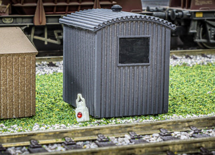 Lamp Huts - N Gauge (2 Types in a Pack of 4)