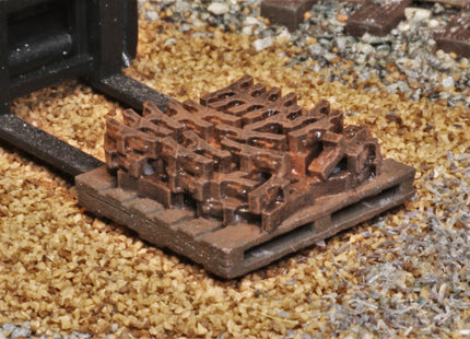 Pallets with Brake Blocks - TT:120 Scale (Pack of 6)