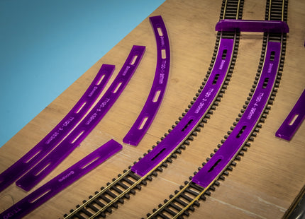 TT:120 Track Guide Templates - Large Set