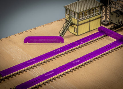 TT:120 Track Guide Templates - Straight Set