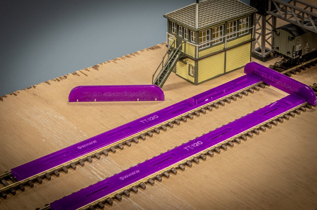 TT:120 Track Guide Templates - Straight Set