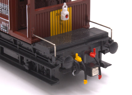 Detailed Brake Pipes for Wagons - Air and Vacuum - OO Gauge (for 2 Wagons) - SET 10