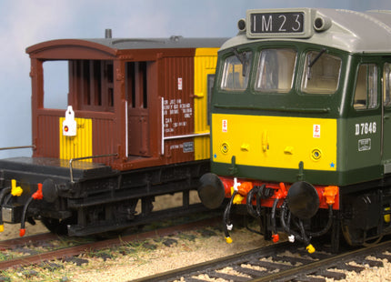 Detailed Pipes and Cables for a Class 25 Locomotive - OO Gauge (SET 2)