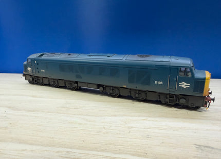 Bachmann Class 46 D186 BR Blue Weathered DCC Fitted