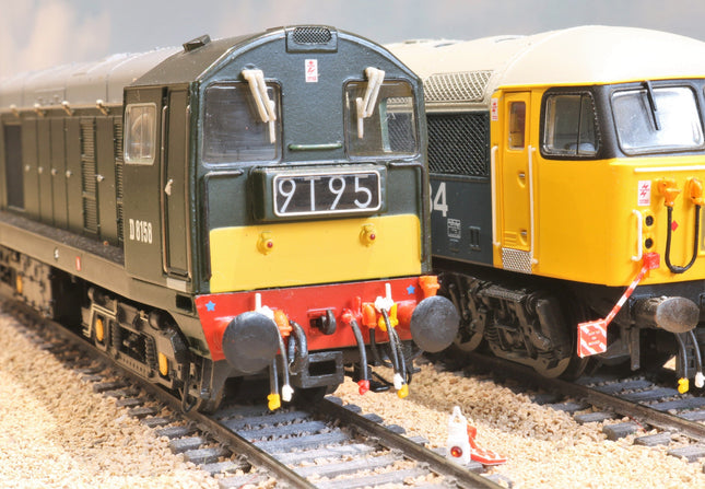 Detailed Pipes and Cables for a Class 20 Locomotive - OO Gauge (SET 1)