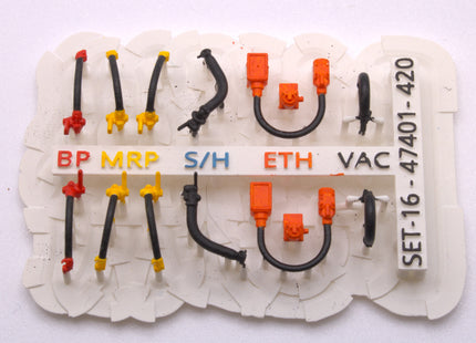 Detailed Pipes and Cables for a Class 47 Loco (47401-47420 only) - OO Gauge (SET 16)