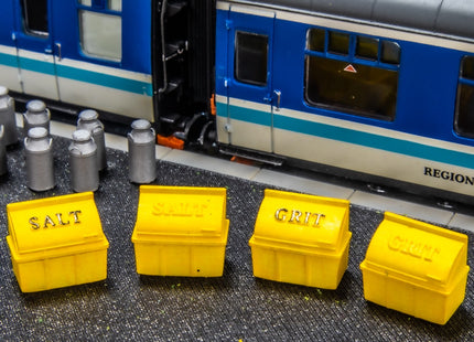Salt / Grit Bins for Station Platforms - O Gauge (Pack of 4)