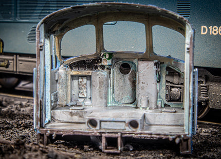 Detailed Scrap Class 44/45/46 Peak Cab Without Rear Bulkhead - OO Gauge
