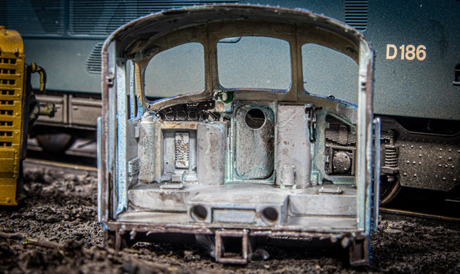 Detailed Scrap Class 44/45/46 Peak Cab Without Rear Bulkhead - OO Gauge