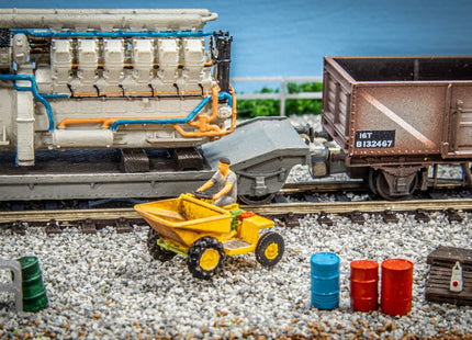 Danny on his Dumper Truck - N Gauge
