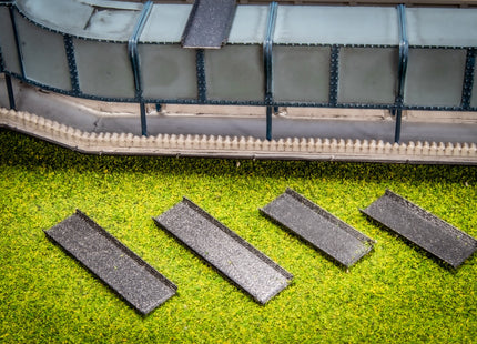 Overbridge Smoke Deflectors - OO Gauge (2 Types in a Pack of 4)