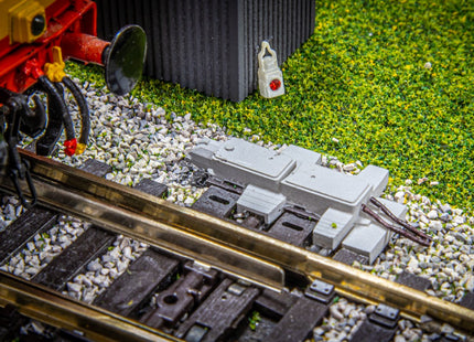 Point Machine / Motor (Static/Dummy) - OO Gauge Code 75 and Code 100 (Pack of 6)