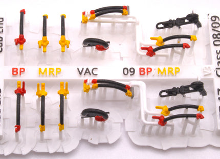 Detailed Pipes and Cables for a Class 08 or 09 Locomotive - OO Gauge (SET 17)