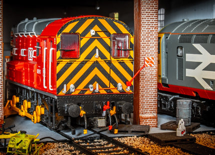 Detailed Pipes and Cables for a Class 08 or 09 Locomotive - OO Gauge (SET 17)