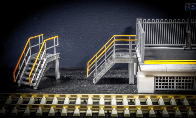 GRP End of Platform Steps - OO Gauge - (Pack of 2)